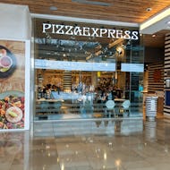 Pizza Express is one many restaurants in the mall